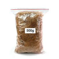 500g Natūralus ekologiškas kokoso pluoštas Ilgas kokoso pluoštas augalams Puodo dangalas Dirvos šildymas Roplių guolis Paukščio lizdas