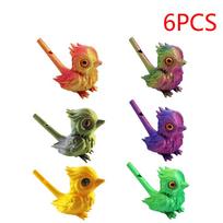 Articulated Animal Figurines PVC Creative Simulated Bird Whistle 3D Printing Musical Instrument for Desk Display