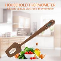 Digital Spatula Thermometer Cooking Candy Chocolate Water Food Temperature Sensor Meter Cake Baking Stirring Scraper China Mainland gray