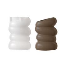 Creative Pebble Shape Silicone Mold Handmade Vase Molds Silicone Texture for Resin Art Projects and Home Decoration 1