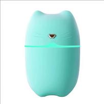Multiple Colors 3 in 1 Cute Cat Air Humidifier Diffuser USB Mist Maker Mini Humidificador With Night Light Compact In-Vehicle