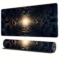 Line E-sports Game Mouse Pad Large High-end Sense Thickened Dirt-resistant Internet Cafe Computer Keyboard Table Mat 300*600*2MM