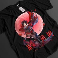 RWBY Shirt Ruby Tshirt Weiss T-Shirt Blake Top Yang Pyrrha Waifu Girl Anime Tee XL