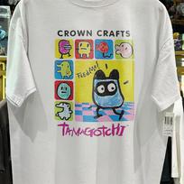 Tamagotchi Crown Craft Promo T-Shirt White XXL XL