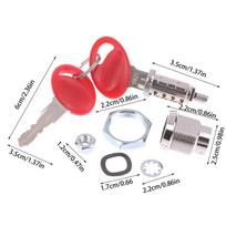 1 Set Motorcycle Rear Roof Box SideTrunk Lock Kit For SHAD SH23 SH26 SH29 SH33 SH36 SH39 SH40 SH45 SH48 raudona