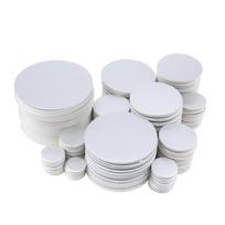 200 vnt. 20–82 mm PET plastikinio butelio elektromagnetinės indukcijos sandarinimo folijos įklotai PE kosmetikos indeliui aliuminio folijos sandarinimo plėvelė 20mm-200pcs