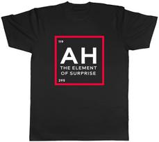 AH The Element Of Surprise Mens Unisex T-Shirt Tee S