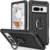 for Google Pixel 7 Pro Case Heavy Duty Full Body Shockproof Kickstand with 360° Ring Holder Support Car Mount Hybrid for Pixel 6 Pro juoda