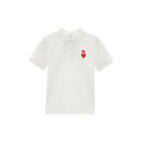 MLB Polo Shirt Unisex Cream White 3APQH0133-50IVS XXL