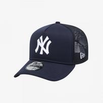 Naujas ErA New York YAnkees Kempinės serija A rėmelis Trucker kepuraitė tamsiai mėlyna 15206364 FREE(OSFM)