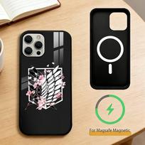 Attack On Titan  Phone Case For iPhone 17,16,15,14,13,Pro,Max,Plus,Magnetic For Magsafe Wireless Charging iPhone17Promax