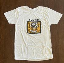 Vtg Swirlies Band For Fans Heavy Cotton White S5XL For Men  T Shirt  AG2302 L