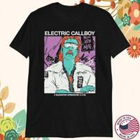 Electric Callboy Elevator Operator Scratch Cotton Black Full Size T Shirt UR397 XL