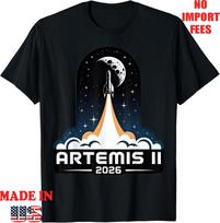 Artemis II Launch to The Moon 2026 T-Shirt, Kid ADult T-Shirt,Gildan Tee L