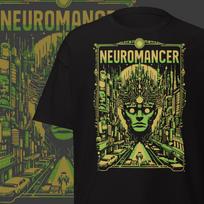 Neuromancer T-Shirt Sci-Fi Cyberpunk Clothing M