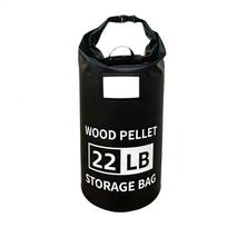 22Lbs Wood Pellet & Charcoal Storage Bag Heavy Duty Dispenser with Handles Portable for Grilling BBQ Camping Backyard RV Picnic juoda