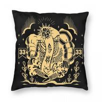 Esquie Clair Obscur Expedition 33 Pillowcase Double-Sided Printing Polyester Cushion Cover Decor Pillow Case Cover Home Zipper Peach skin 18*18(CM)-1Pcs