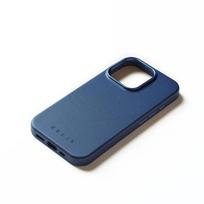 Mujjo leather case - etui skórzane do iphone 16 pro kompatybilne z magsafe (monaco blue)