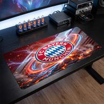 Bayern Munich Printed Large Mouse Pad, Non Slip Soft Rubber Gaming Desk Mat for Office Laptop Computer Decor 30cmx60cm（11.8x23.6inch）