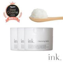 Cleansing balm fragrance-free 3-piece set pore care blackheads sebum no double ceramide makeup remover facial wash 3 approximately 150 days supply Ink