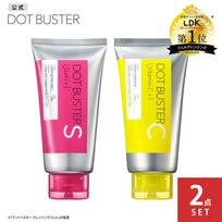 Selectable 2-piece set Dot Buster Cleansing Gel Enzyme Face Wash Foam Black Makeup remover facial pores blackheads Vitamin C hyaluronic acid clay