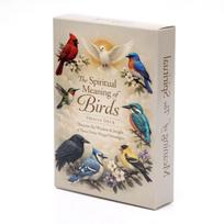 The Spiritual Meaning of Birds Oracle Deck, 50 Pcs Nature-Inspired Fortune Telling Cards 10.5*7.5cm for Insight & Wisdom įvairiaspalvis