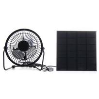 Mini Ventilator Solar Panel Powered Fan Air Extractor 4 inch Solar Exhaust Fan China Mainland