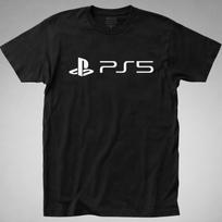 Playstation 5 PS5 sony Logo T Shirt tee gamer videogame console system gaming XXXL