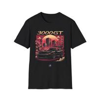 3000GT T-Shirt JDM Turbo Car Retro Tokyo Drift Japan Skyline Tee S