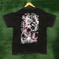 Bloody Disgusting x Terrifier Art the Clown Mineral Wash Oversized T-Shirt M 4XL