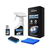 Car Headlight Restorat Kit 180ml Polisher And 10ml Protector For Cleaning Polishing Protect