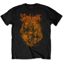 Slipknot 'We Are Not Your Kind - Orange Print' Black T shirt - NEW L