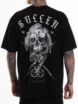 Sullen Men's Oculus Badge Short Sleeve One Ton T-shirt Tops Tees Unisex Heavy Weight Relaxed Tee XL