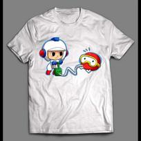 (Officially Licensed) CLASSIC ARCADE GAME DOUG CARTOON SHIRT M