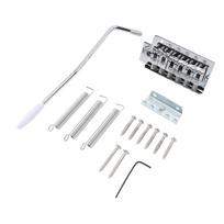 Gitaros „Tremolo Bridge“ rinkinys 52,5 mm vintažinis kairiarankis cinko lydinio elektrinės gitaros „Tremolo Bridge“, skirtas S