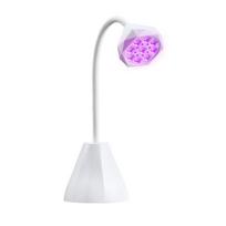 Nagų LED lempa, 27 W nagų džiovintuvas, UV lempa, 360° lanksti, greitai džiūstanti, dirbtinių nagų manikiūras, lakas, klijai, gelis, kietėjimo lempa balta