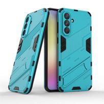 For Samsung A56 Case Cover For Samsung Galaxy A56 Capas New PC Armor Phone Back Bumper Shockproof Holder Fundas Samsung A56 A 56 For A56 mėlyna