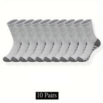 10/20/30 Pairs Men's Classic Crew Socks Unisex Sports Socks for Men Running Basketball Anti-slip Outdoor Breathable Man Socks 39-47