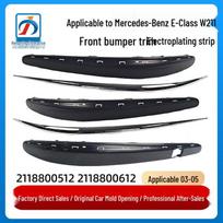 Mercedes-Benz E-Class W211 Front Bumper Chrome Trim Strip 2118800512/0612 Left Single Chrome Bright Strip