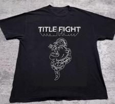 Title Fight Band Short Sleeve Unisex T Shirt L