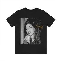 Amy Winehouse PARAŠAS Juodi Vyriški Marškinėliai Visų Dydžių S-5XL Trumpomis Rankovėmis M gray