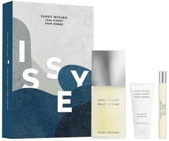 Rinkinys Issey Miyake L´Eau D´Issey Pour Homme vyrams: EDT, 125 ml + EDT, 10 ml + dušo gelis, 50 ml