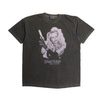 Barb Wire Pamela Anderson Movie Tee Don't Call Me Babe Ultra Faded 1996 Film Post Apocalyptic Sci Fi Playboy Model Pam Comic Book Film - XL XL