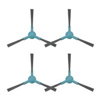 4/10Pcs Side Brushes Kit :For Conga2499 Ultra Home Advanced Robotic Vacuum Cleaner Accessories Household Sweeper Cleaning Tool