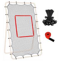 Volleyball Return Net 7x4ft Heavy Duty Training Equipment Sports Rebounder with Elastic Rope & Target for Outdoor Backyard Court balta