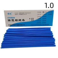 1box Dental Casting Thread Wax 0.8/1.0/1.5/2.0/2.5mm Line Wire Wax for Denture Processing Technician Lab Casting Products