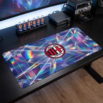AC Milan Printed Large Mouse Pad, Non Slip Soft Rubber Gaming Desk Mat for Office Laptop Computer Decor 30cmx60cm（11.8x23.6inch）