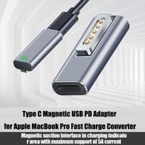 Magnetic USB C PD Adapter Type C Connector Quick Charge Data for MacBook Air/Pro China Mainland