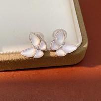 Zircon Flower Heart Butterfly Ear Clips Women Elegant Luxury Ear Jewelry