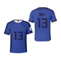 Blue Lock Anime Japanese Isagi Yoichi Football Jersey T-shirt Cosplay Hyoma Chigiri Meguru Bachira Tee Original Children Clothes S